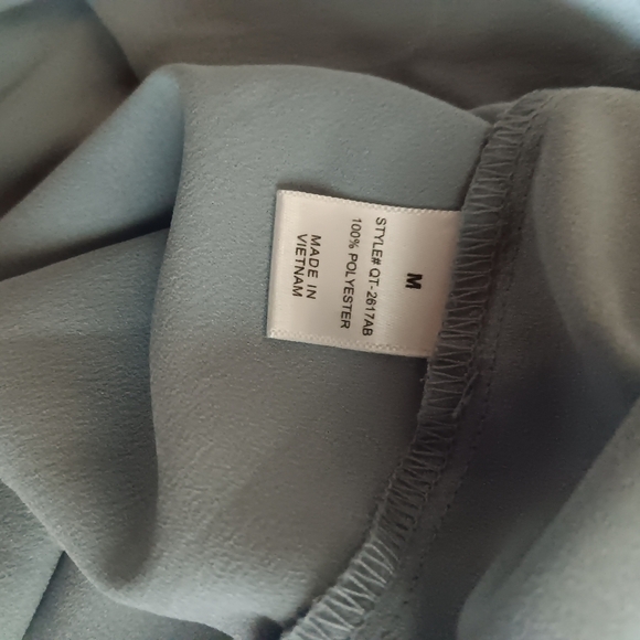 Light Blue Zenana outfitter Medium sized blouse - Picture 4 of 4